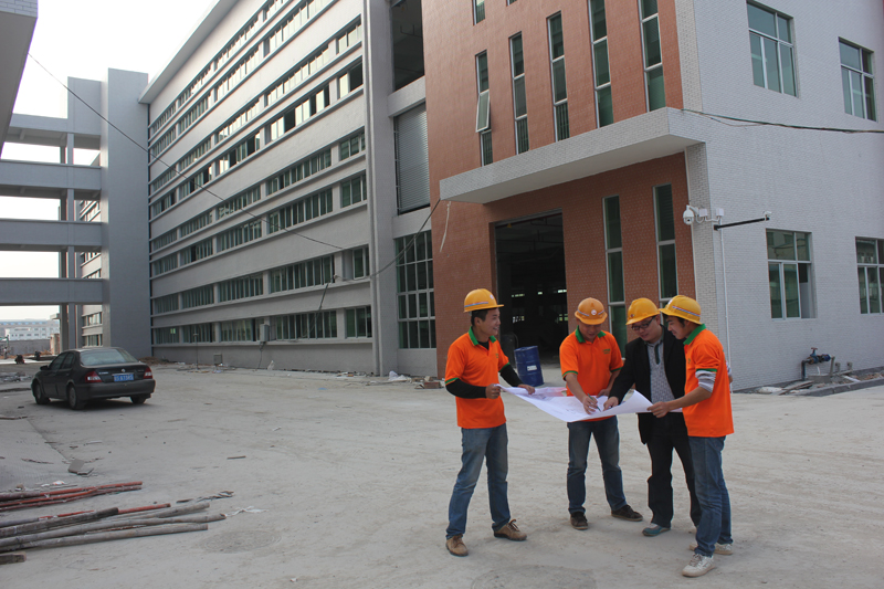 機房建設施工現場